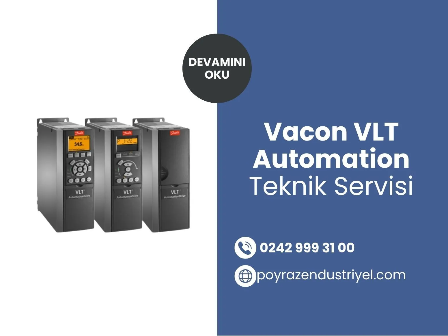 Vacon VLT Automation Teknik Servisi